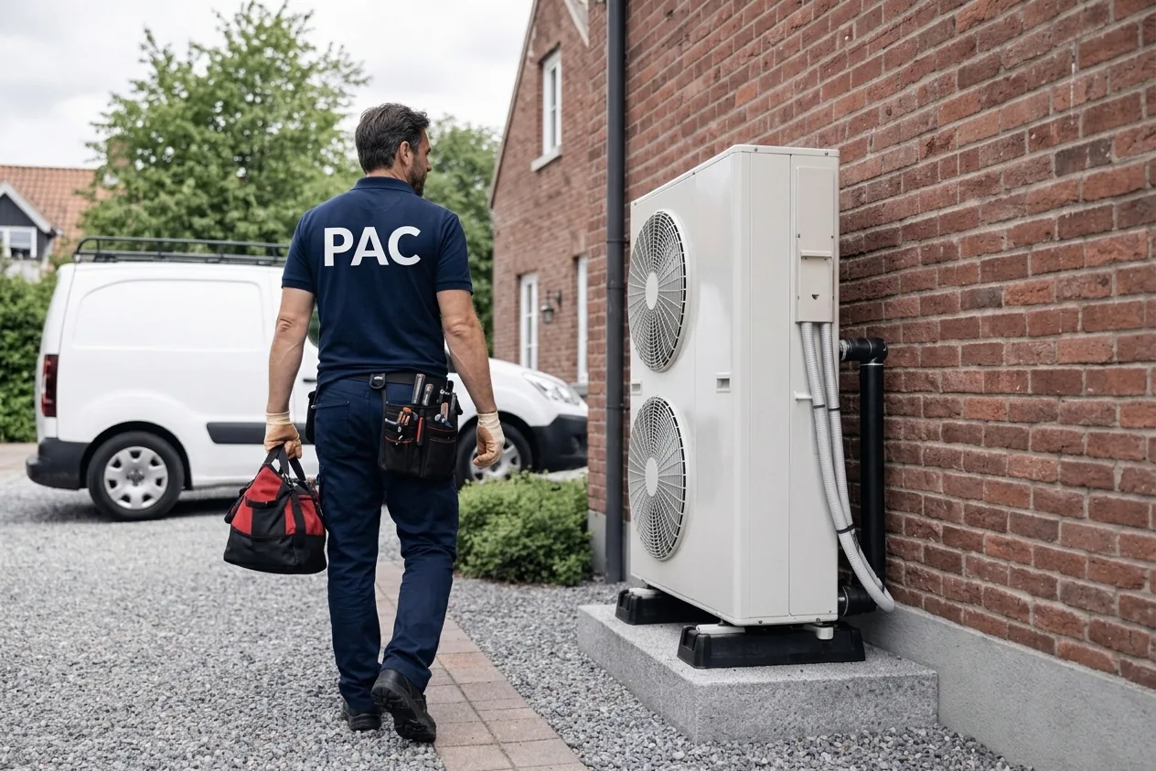 Pompe à chaleur géothermique installée à Perpignan